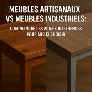 Lire la suite à propos de l’article Meubles artisanaux vs meubles industriels : quelles différences ?